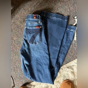7 for all mankind dojo flare jeans